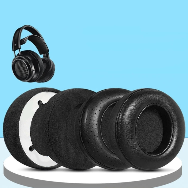 2pcs Headset Sponge Sleeve Earmuffs Headset Cover For Philips X2HR/X1/X2/X3, Velvet, Protein, Lambskin, Punched