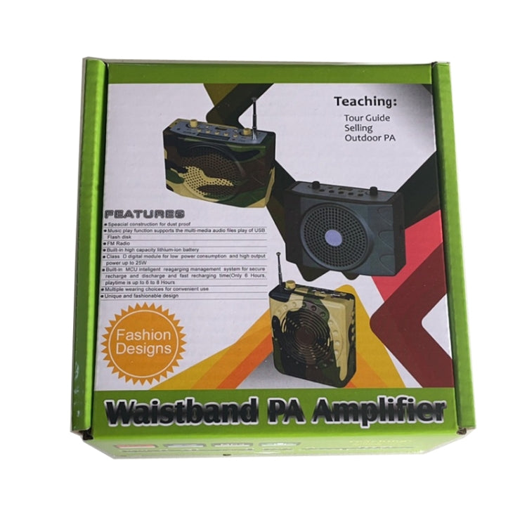 25W  Bluetooth Voice Amplifier Bird Hunting Speaker Supports USB/TF/FM 1000m Remote Control, EU Plug, UK Plug, US Plug, AU Plug