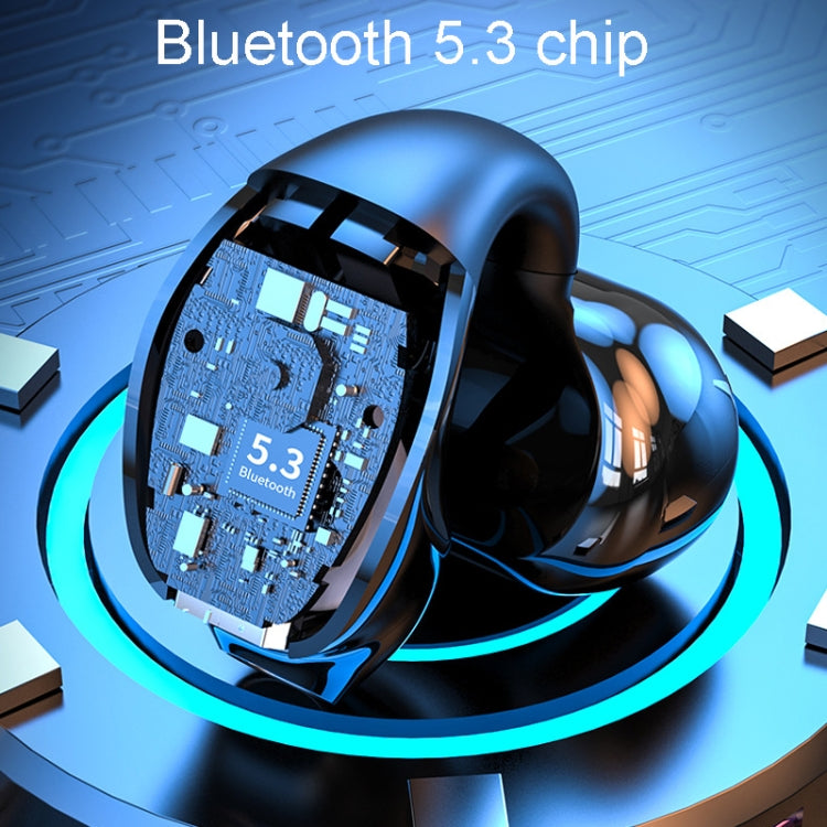 Clip-On Single Ear Bluetooth Earphone Wireless Earphone For Sports And Gaming, Box