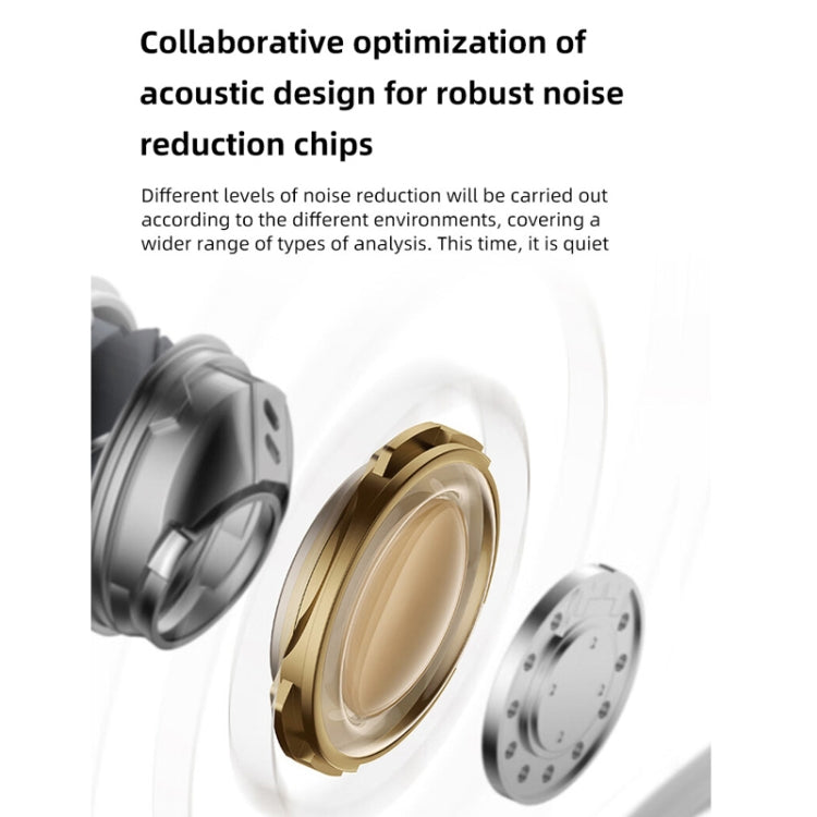 DE818 Bluetooth V5.3 In-Ear Headset  ANC+ENC Noise Reduction Headphone With Charging Case