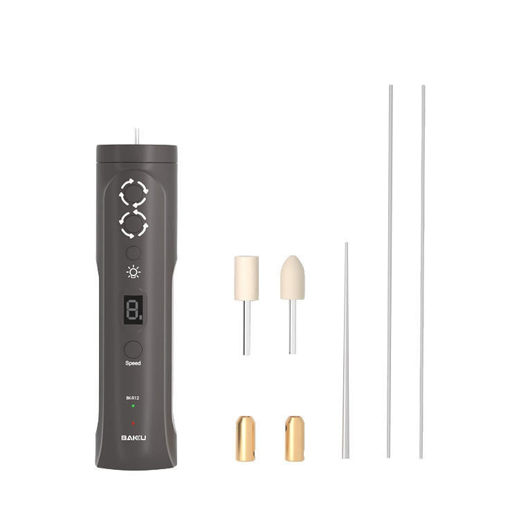 BAKU BK-R12 Electric Glue Remover Phone Repair OCA Glue Removing Tool With Light, BAKU BK-R12