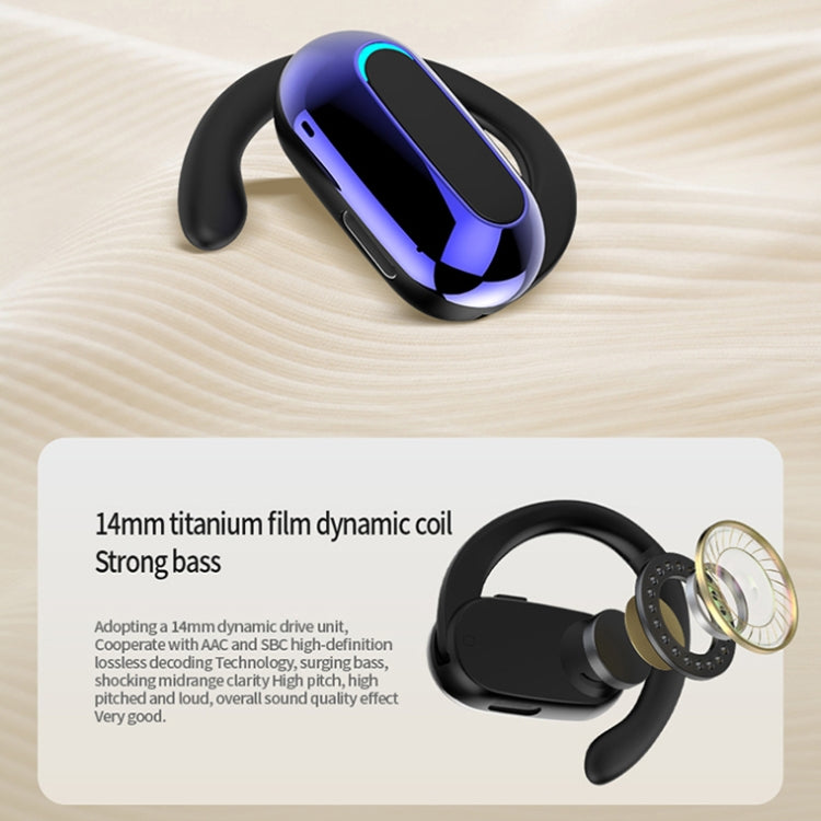 M-F9 Rotatable Ear-mounted ENC Call Noise Reduction Bluetooth Stereo Sports Earphones