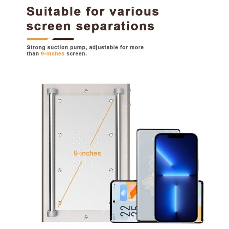 Baku BA-946+ 9 Inch 450W Phone Screen Separator With Electronic Glue Remove, 110V US Plug, 220V EU Plug
