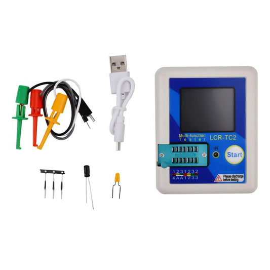 LCR-TC2 Transistor Tester Full-Color Screen Component Checker V2.3E, LCR-TC2