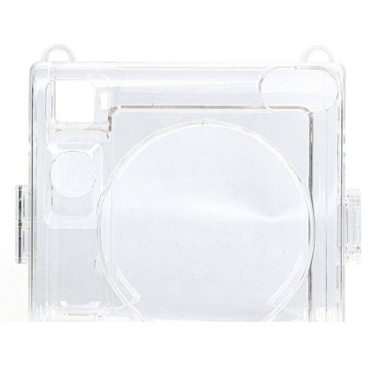 For instax SQUARE SQ40 Lanyard Camera Transparent Crystal Protective Case, For instax SQUARE SQ40