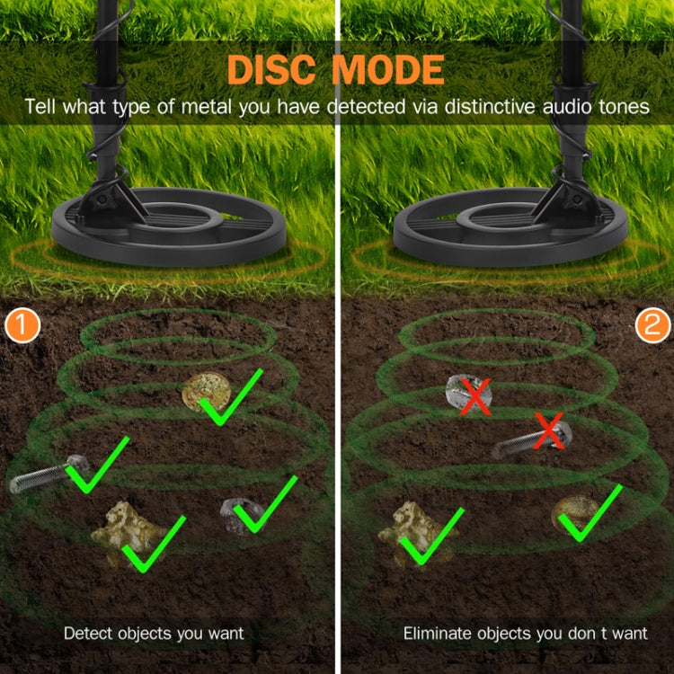 Underground Metal Detection Precise Positioning Outdoor Detection Equipment, MD4080 Black, MD4080 Yellow