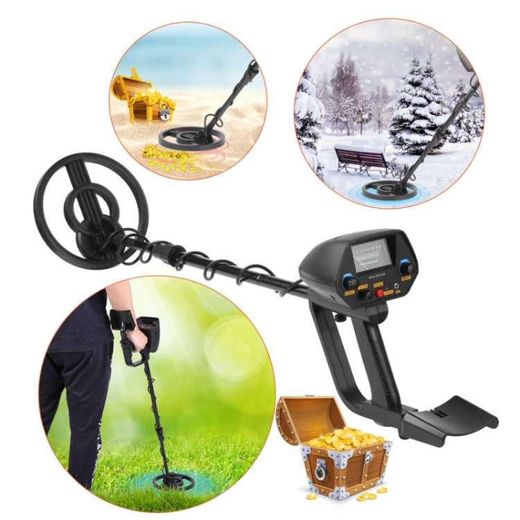 Underground Metal Detection Precise Positioning Outdoor Detection Equipment, MD4080 Black, MD4080 Yellow