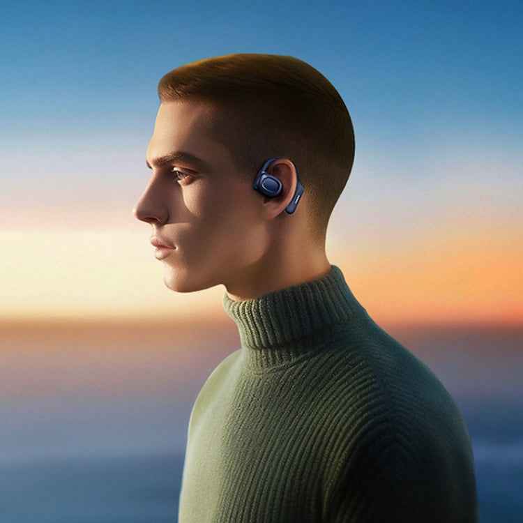 REMAX OpenBuds P5 Colorful Crystal Hanging Ear Air Conduction Bluetooth Earphone OWS Sports Music Wireless Earphone