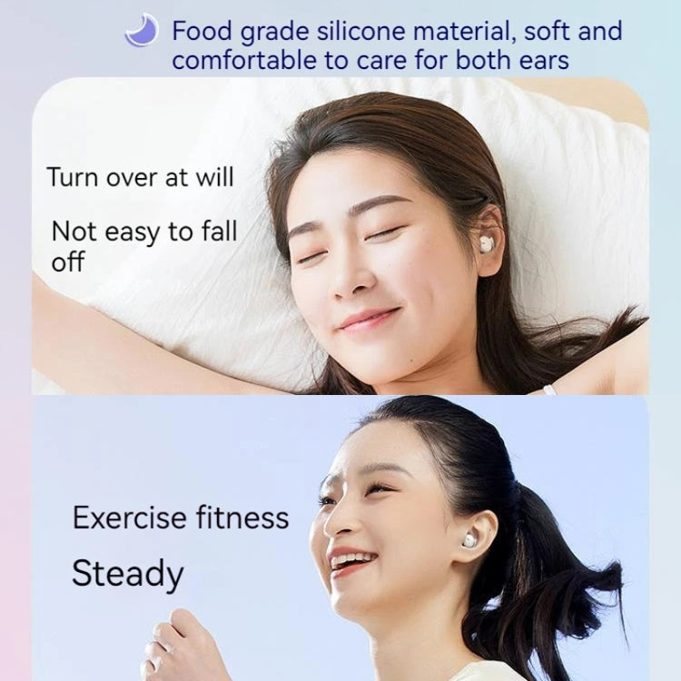 Q26 Bluetooth 5.3 Sleep Mini Wireless Bluetooth Earphone Invisible Comfortable Noise Canceling Earphones
