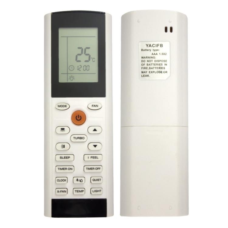 For Gree Air Conditioner English Heating&Cooling Remote Control YACIFB, YACIFB