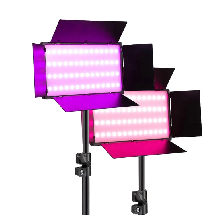 RGB Adjustable Live Shooting Beauty Fill Light Phone SLR Photography Light, EU Plug, RGB 10 inch, RGB 12 inch, RGB 14 inch