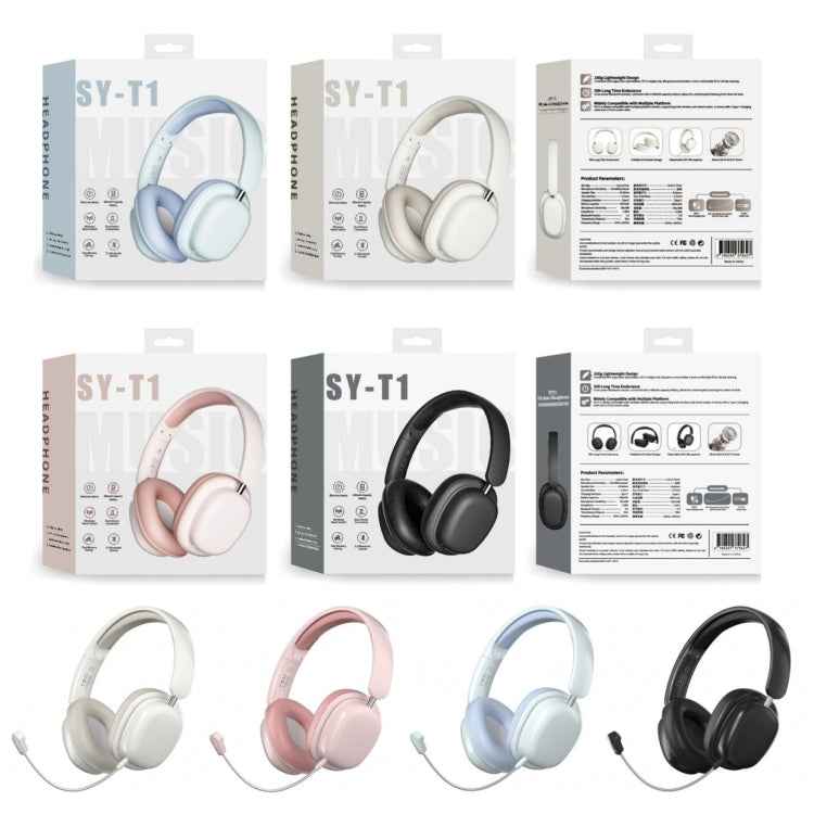 SOYTO SY-T1 Wireless Headset Bluetooth Gaming Headset With Plug Play Microphone