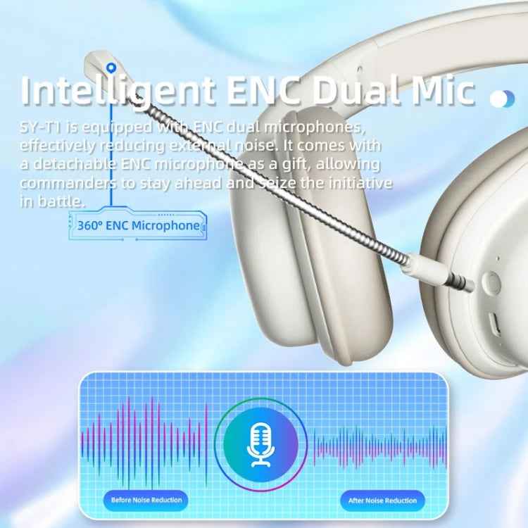 SOYTO SY-T1 Wireless Headset Bluetooth Gaming Headset With Plug Play Microphone