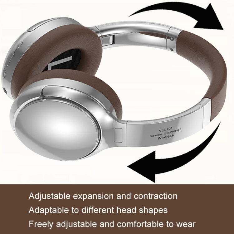 SOYTO VJE901 Retro Bluetooth Headset Metal Headband Wireless Sports Headset