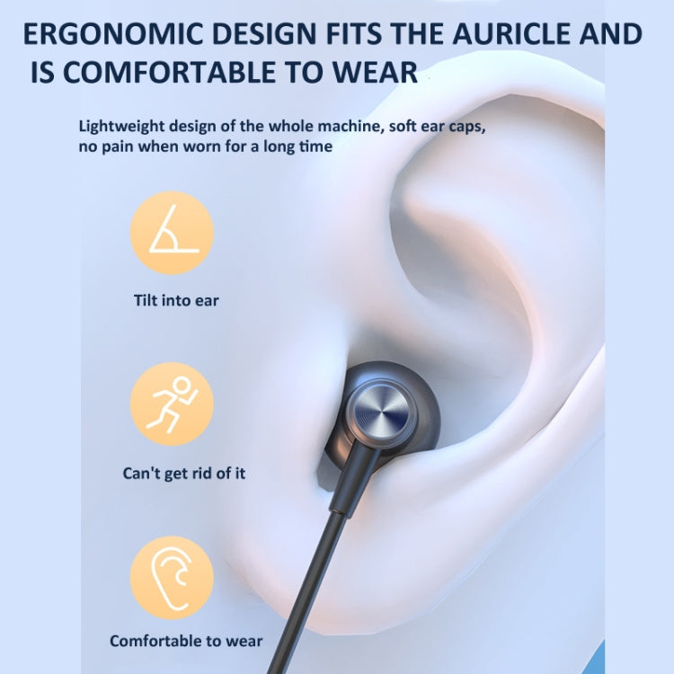 2.4G Hanging Neck In-ear Wireless Monitoring Headphones Long Playtime Sports Earphones, K6, K7 With Transmitter, K7