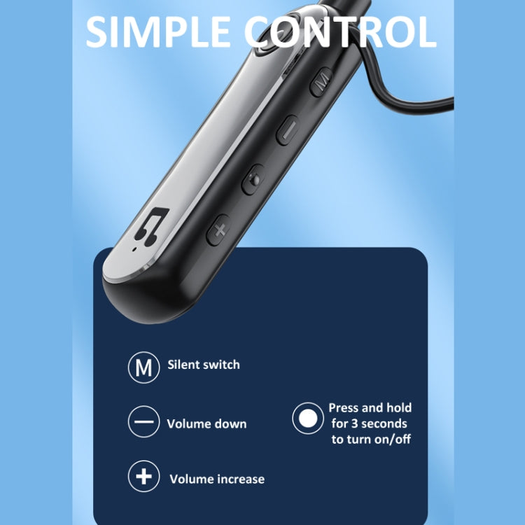 2.4G Hanging Neck In-ear Wireless Monitoring Headphones Long Playtime Sports Earphones, K6, K7 With Transmitter, K7