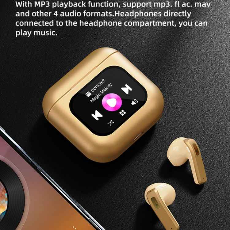 Digital Display Touch Screen TWS Wireless Bluetooth 5.3 Smart Earphones With MP3 Function