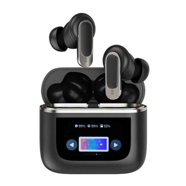 Color Screen Touch ANC Active Noise Reduction LCD Wireless Bluetooth Earphones
