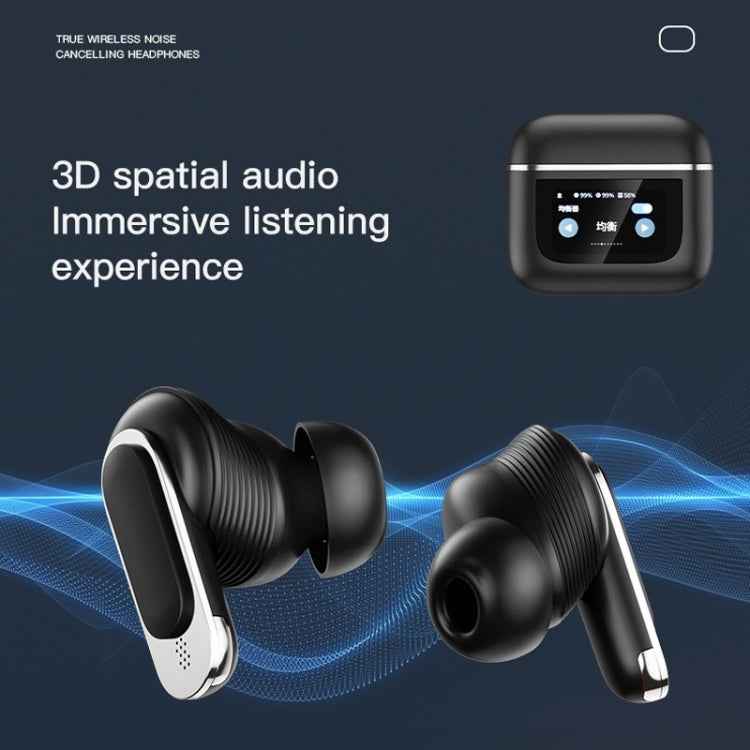 Color Screen Touch ANC Active Noise Reduction LCD Wireless Bluetooth Earphones