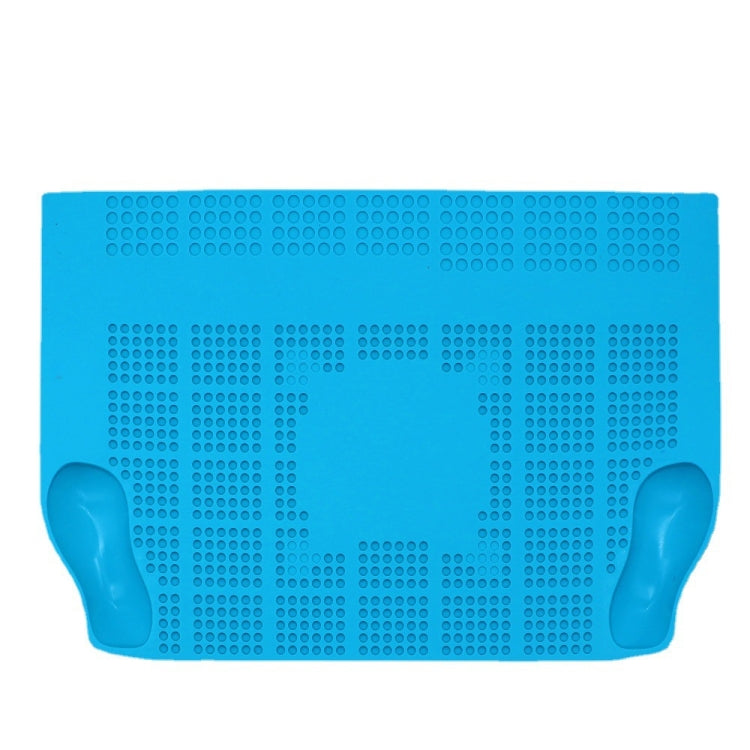 3D Convex Magnetic Silicone Soldering Mat Repair Work Mat, 44.9x29.8x2.86cm