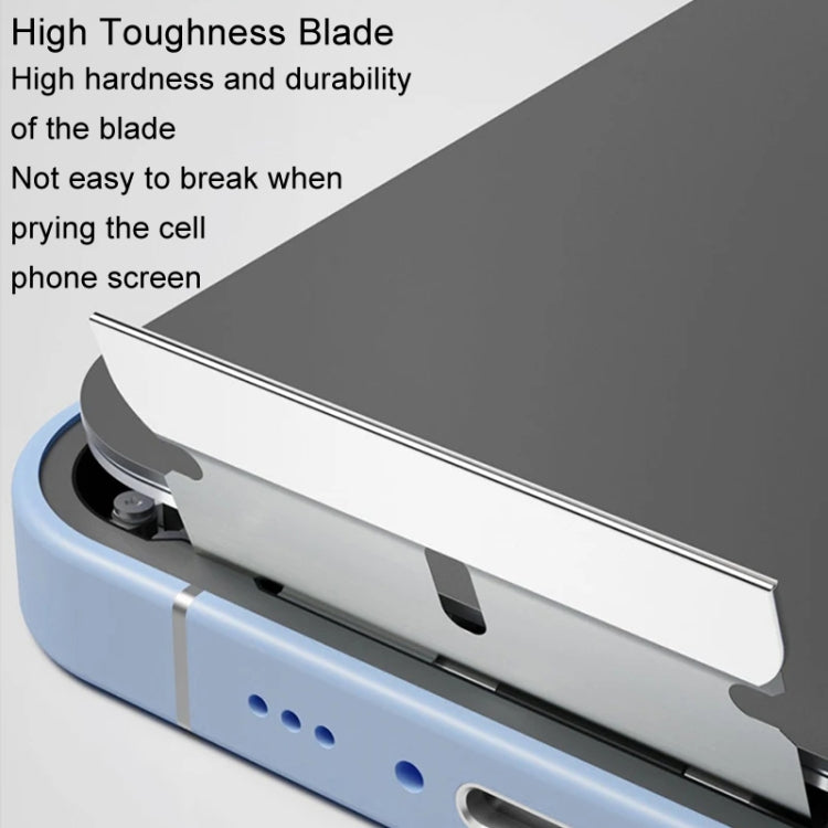 MECHANIC Screen Repair Small Blade Ultra-thin High Toughness Carbon Steel Sharp Edge, 5pcs /Pack, 100pcs /Pack
