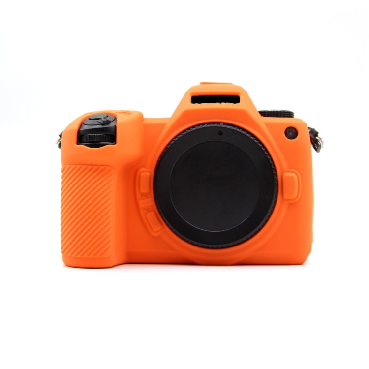 For Nikon Z6III Camera Protective Silicone Case, Black, Red, Yellow, Orange, Coffee, Green, Beige, Deep Blue