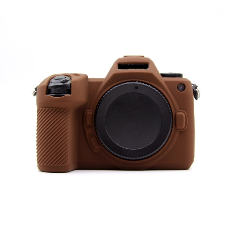 For Nikon Z6III Camera Protective Silicone Case, Black, Red, Yellow, Orange, Coffee, Green, Beige, Deep Blue