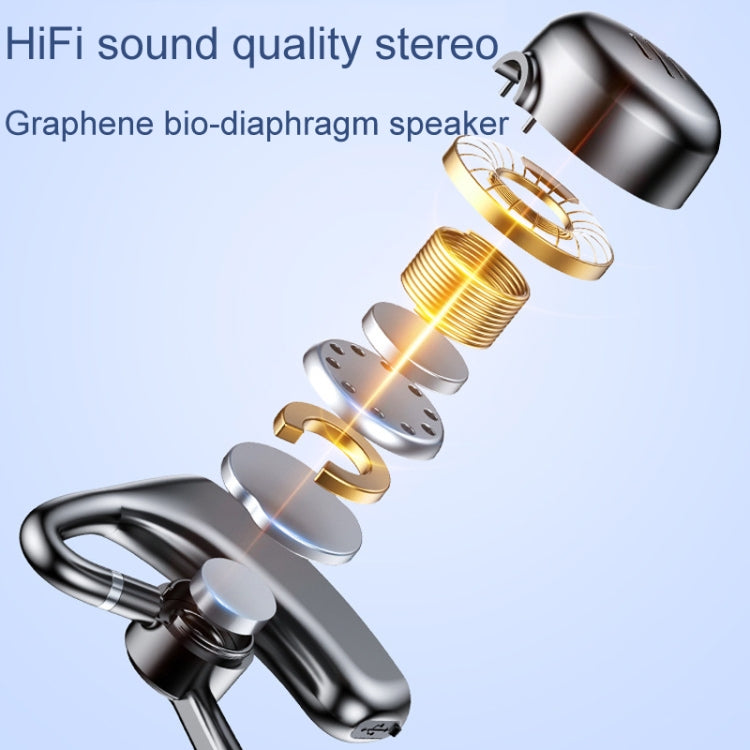 V600 On-Ear OWS Bone Conduction Gaming Noise Reduction Bluetooth Earphones