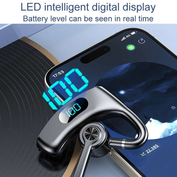 V600 On-Ear OWS Bone Conduction Gaming Noise Reduction Bluetooth Earphones