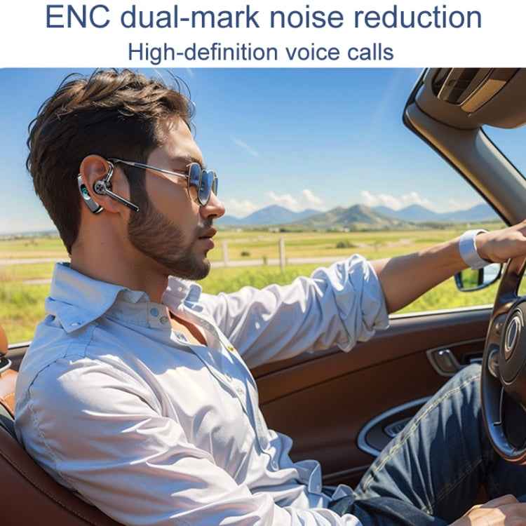 V600 On-Ear OWS Bone Conduction Gaming Noise Reduction Bluetooth Earphones