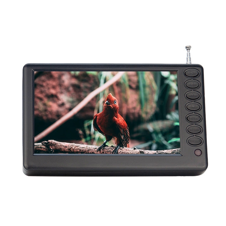 5 Inch Ultra-Thin Portable Car Digital LCD TV, EU Plug, ATSC EU Plug