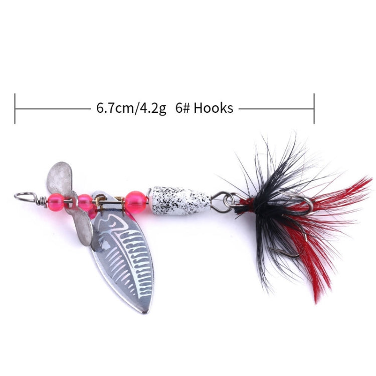 HENGJIA Composite Metal Sequins Fishing Lure Freshwater Fishing Dummy Bait, SP018, SP019, SP020, SP021, SP022, SP023, SP030