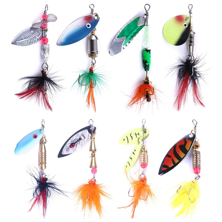 HENGJIA Composite Metal Sequins Fishing Lure Freshwater Fishing Dummy Bait, SP018, SP019, SP020, SP021, SP022, SP023, SP030