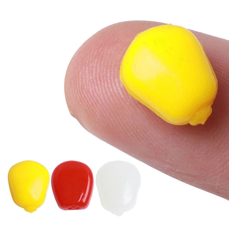 HENGJIA SO183 Floating Water Corn Soft Bait Plastic Lua Dummy Lures, 50pcs /Pack