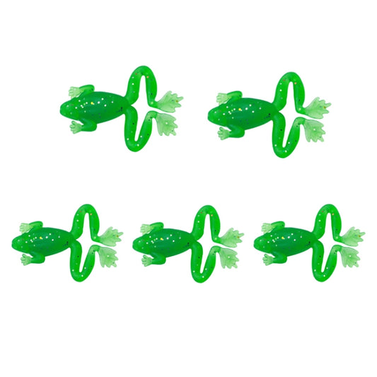 5pcs /Pack HENGJIA SO193 Thunderfrog Soft Bait Lua Fishing Dummy Lures