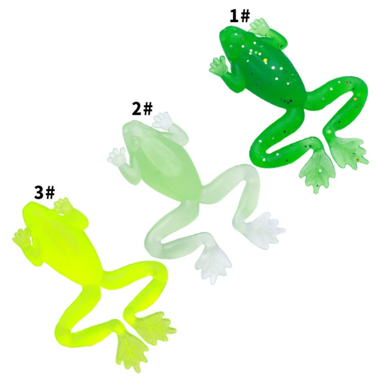 5pcs /Pack HENGJIA SO193 Thunderfrog Soft Bait Lua Fishing Dummy Lures