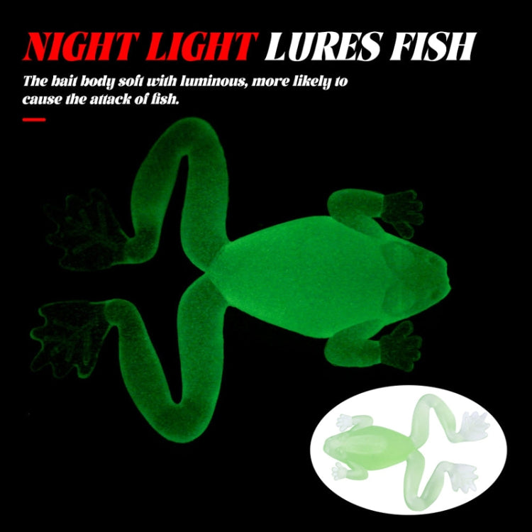 5pcs /Pack HENGJIA SO193 Thunderfrog Soft Bait Lua Fishing Dummy Lures