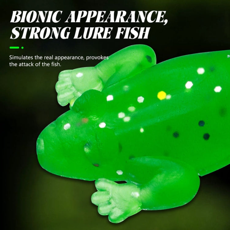 5pcs /Pack HENGJIA SO193 Thunderfrog Soft Bait Lua Fishing Dummy Lures