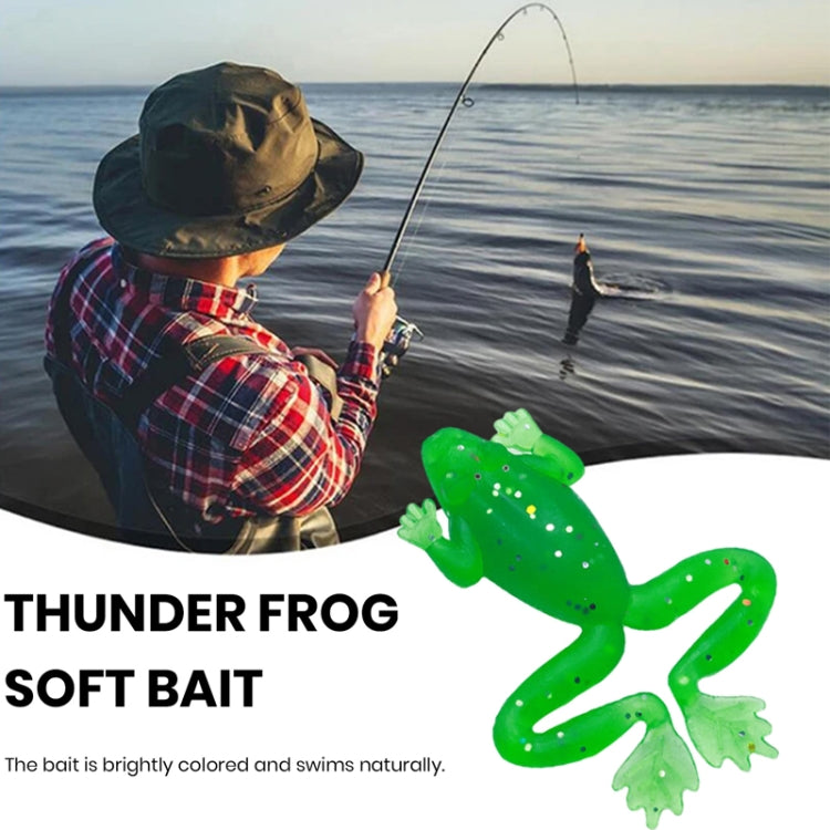 5pcs /Pack HENGJIA SO193 Thunderfrog Soft Bait Lua Fishing Dummy Lures
