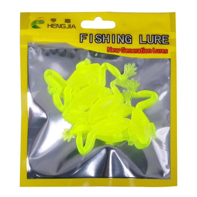 5pcs /Pack HENGJIA SO193 Thunderfrog Soft Bait Lua Fishing Dummy Lures