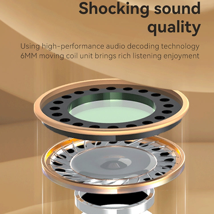 YX12 Single Ear Invisible Bluetooth Earphone Mini Sleep Stereo Wireless Earphones