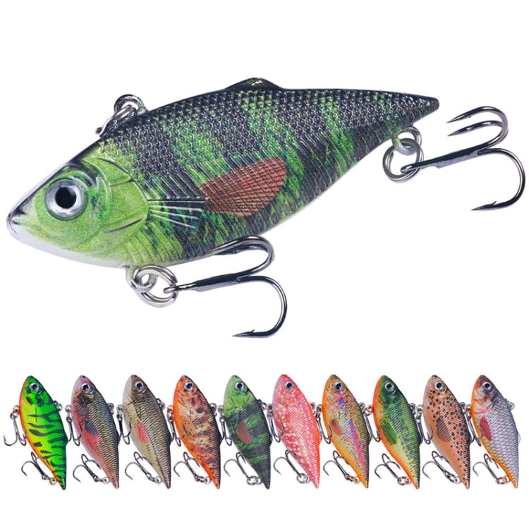 10colors /Set HENGJIA VI101 Painted VIB Dummy Lure Lua Submerged Baits