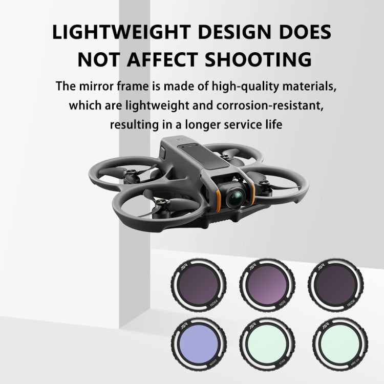 For DJI Avata 2 Traverser Filter Accessories Camera Scrim Polarizing Lens, JSR-2050-01 MCUV, JSR-2050-04 CPL, JSR-2050-05 ND8, JSR-2050-06 ND16, JSR-2050-07 ND32, JSR-2050-08 ND64, JSR-2050-09 ND256, JSR-2050-10 ND8PL, JSR-2050-11 ND16PL               ...