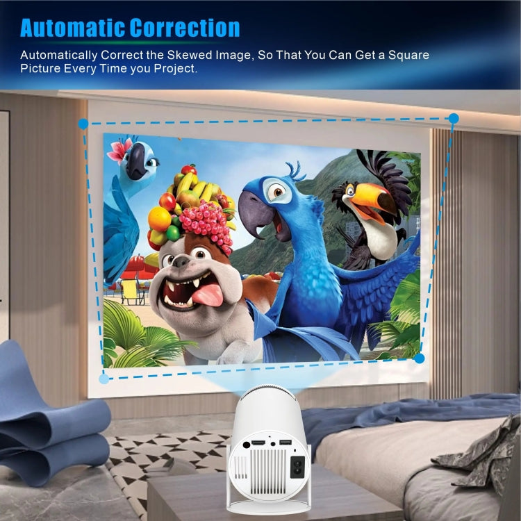 HY300 PRO Smart Projector Android 11.0 System 160 Lumen Portable Projector, EU Plug, US Plug, UK Plug, AU Plug