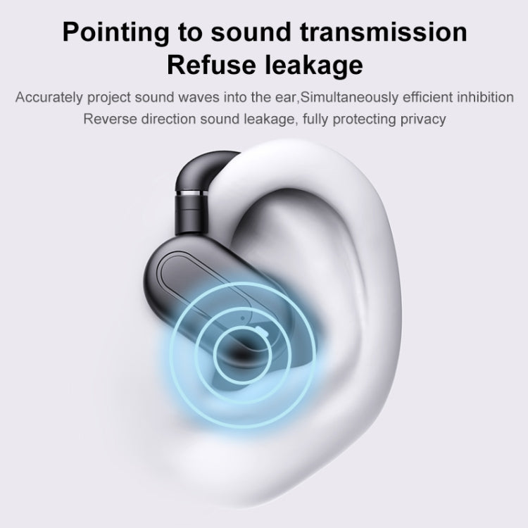 Hanger Type Stereo Outside Sound Bluetooth Earphones With Charging Bin