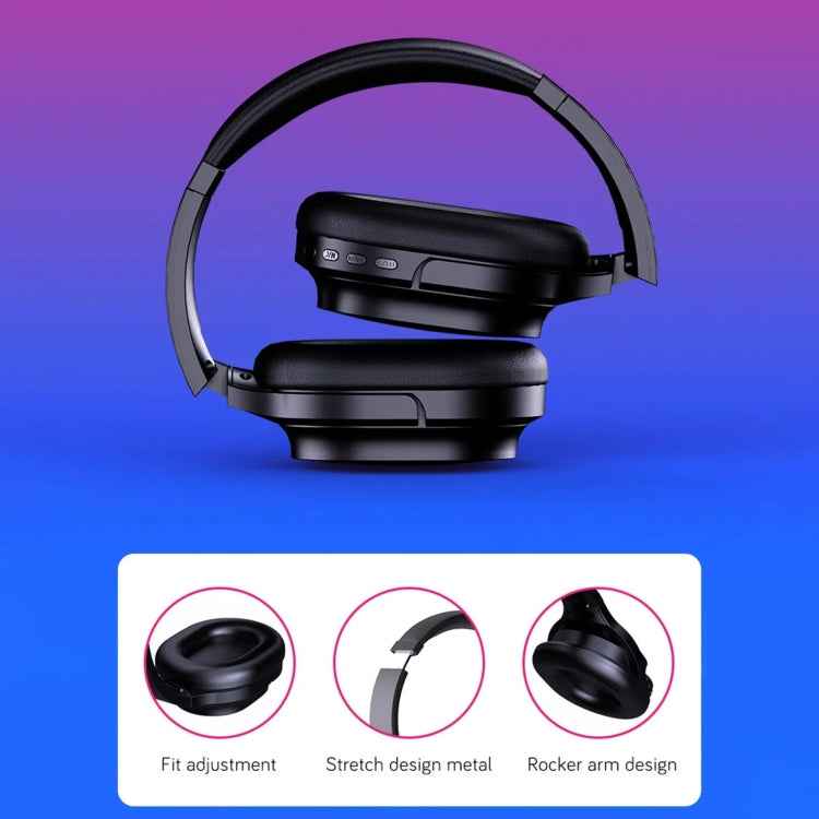 Bamboo Wood Bluetooth Headphones With Built-In Sound Card, TF Card / FM / AUX Support