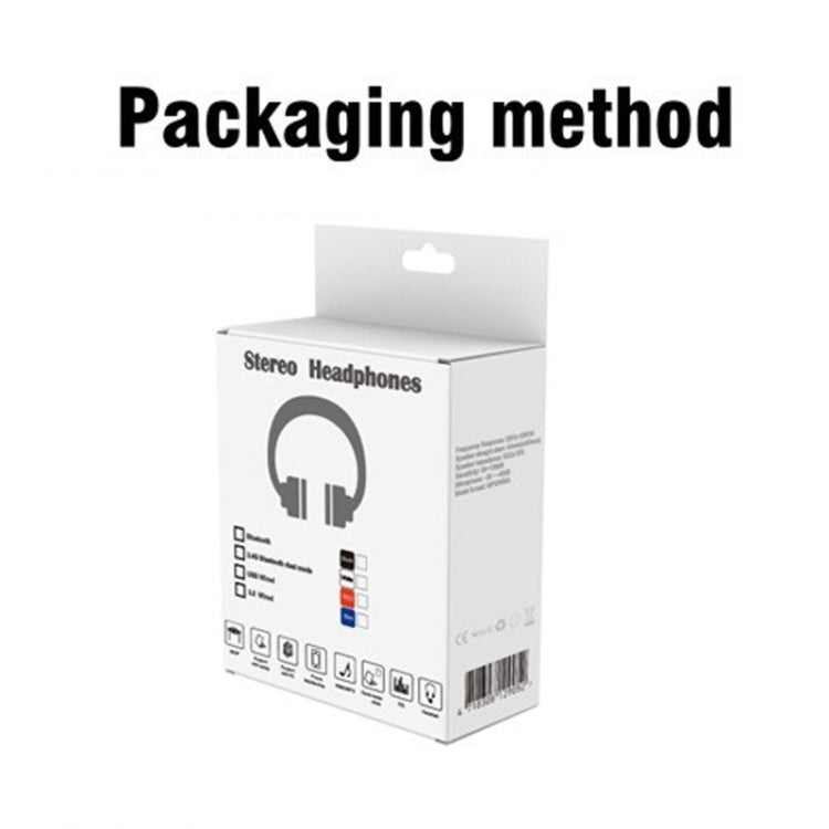 Bamboo Wood Bluetooth Headphones With Built-In Sound Card, TF Card / FM / AUX Support