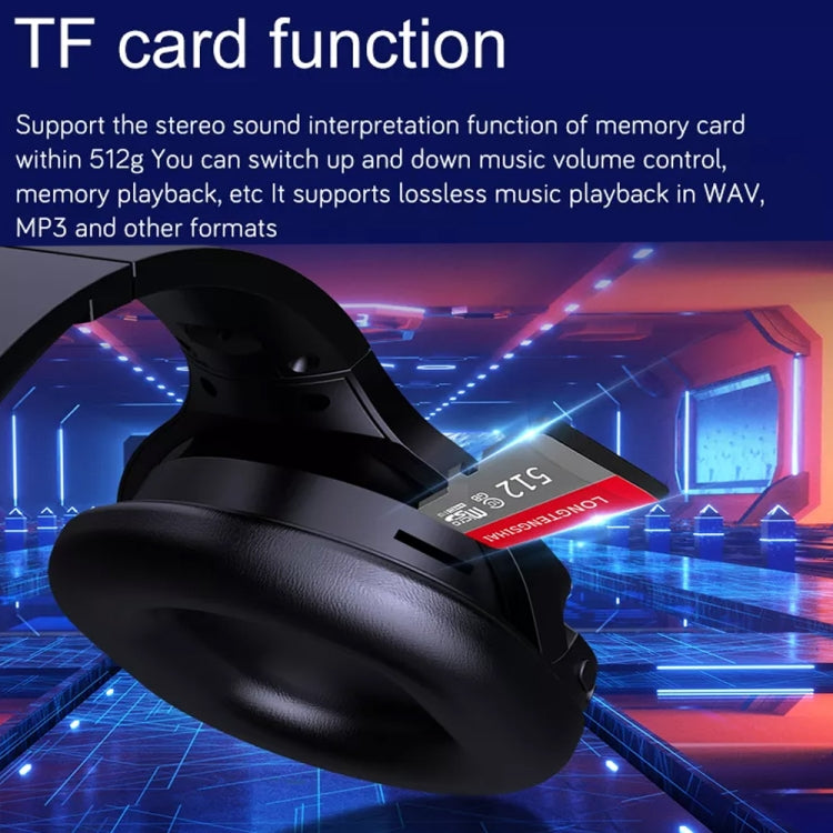 Bamboo Wood Bluetooth Headphones With Built-In Sound Card, TF Card / FM / AUX Support