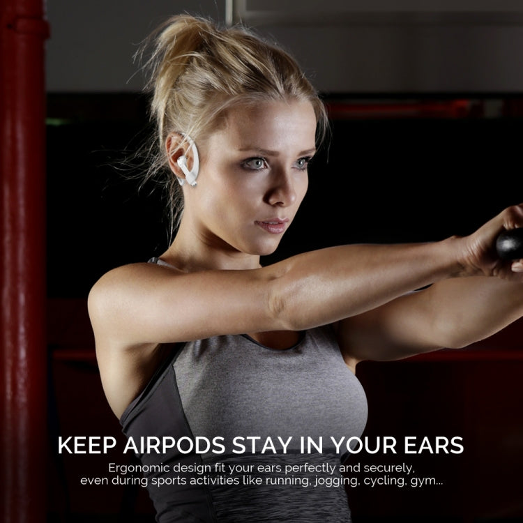 AhaStyle PT78 1pair Wireless Earphones Magnetic Silicone Storage Anti-Loss Earhooks For Apple AirPods 1 / 2 / 3 / Pro / Pro 2