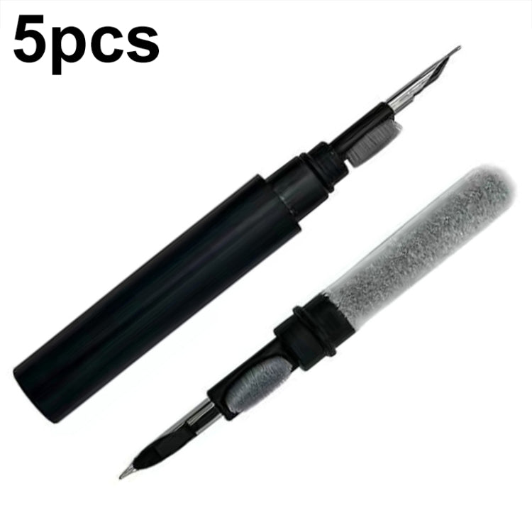 5pcs SM-116 3-in-1 Multifunctional Bluetooth Earphone Cleaning Pen Keyboard Cleaning Brush Set